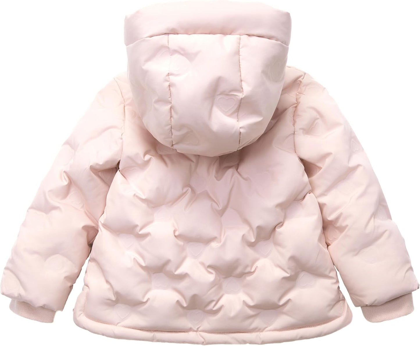 Rokka&Rolla Baby Toddler Girls' Water-Resistant Sherpa Fleece Lined Puffer Jacket Winter Coat
