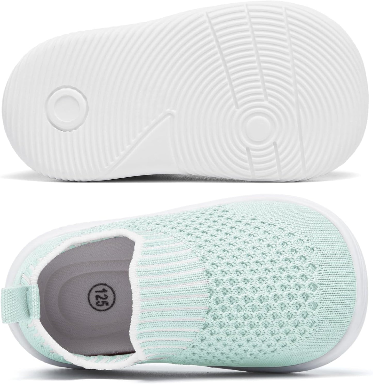 MORENDL Baby Toddler Walking Socks Non-Slip Breathable Unisex Casual Sneakers