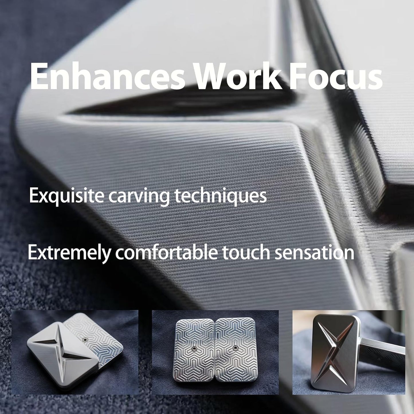 Infinite Lightning Fidget Slider Luminous Metal Magnetic Fidget Toys Adults for Stress Relief (Greenlight)