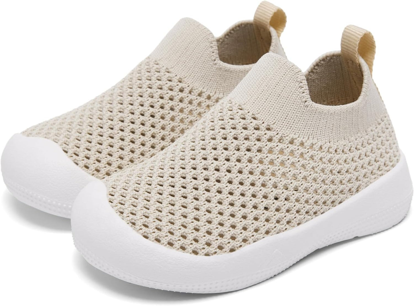 Eashi Baby Boy Girl Non-Skid Indoor Infant Walking Shoes Breathable Warm Elastic Sock Shoes with Memory Sole Protect Toes Outdoor Sneakers