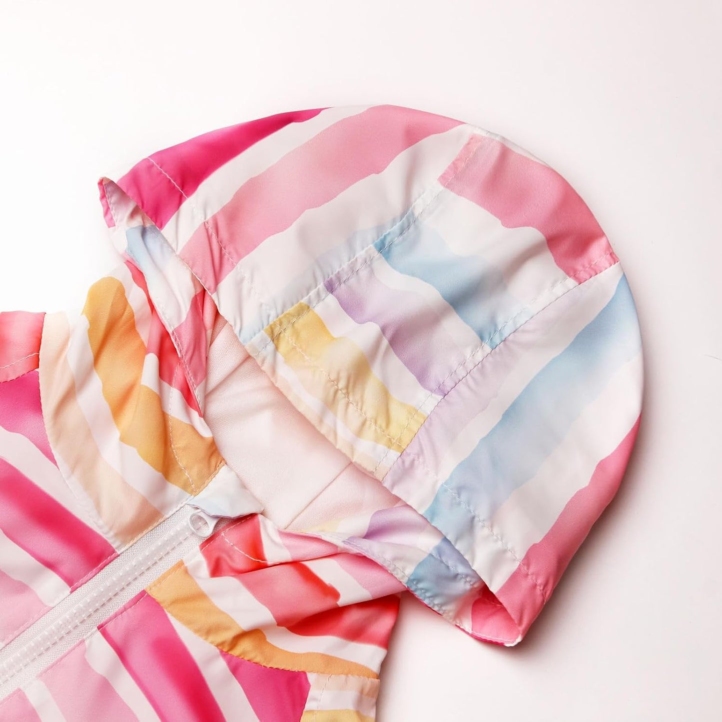 WELAKEN Lightweight Jacket for Girls Kids & Toddler II Girls' Print Water-Resistant Jacket