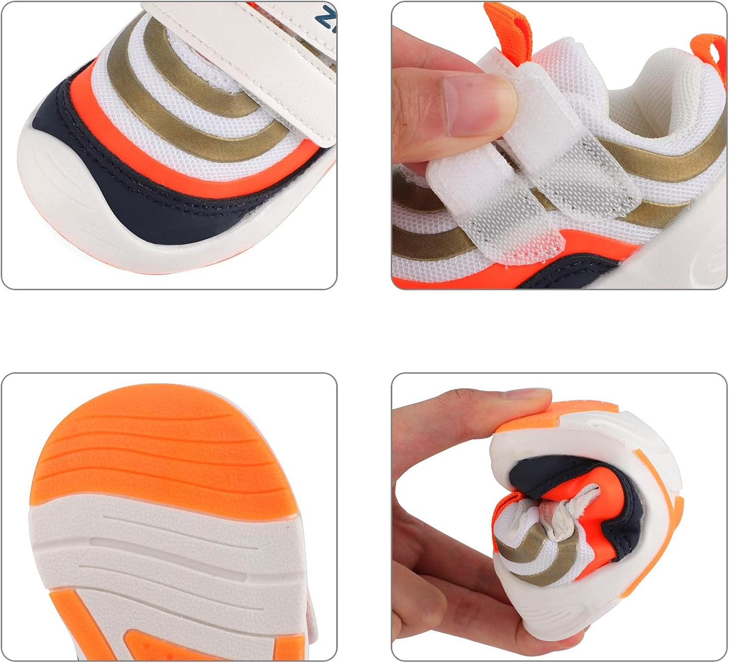 Baby Shoes Boys Girls First Walkers Cute Animals Toddler Sneakers Prewalkers Rubber Sole