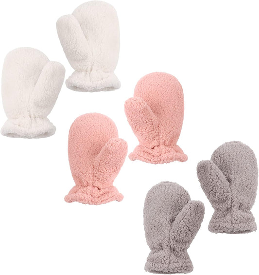 Zsedrut Baby Boys Winter Glove Warm Toddler Infant Girls Mittens Fleece Lined Gloves 1-7 Years