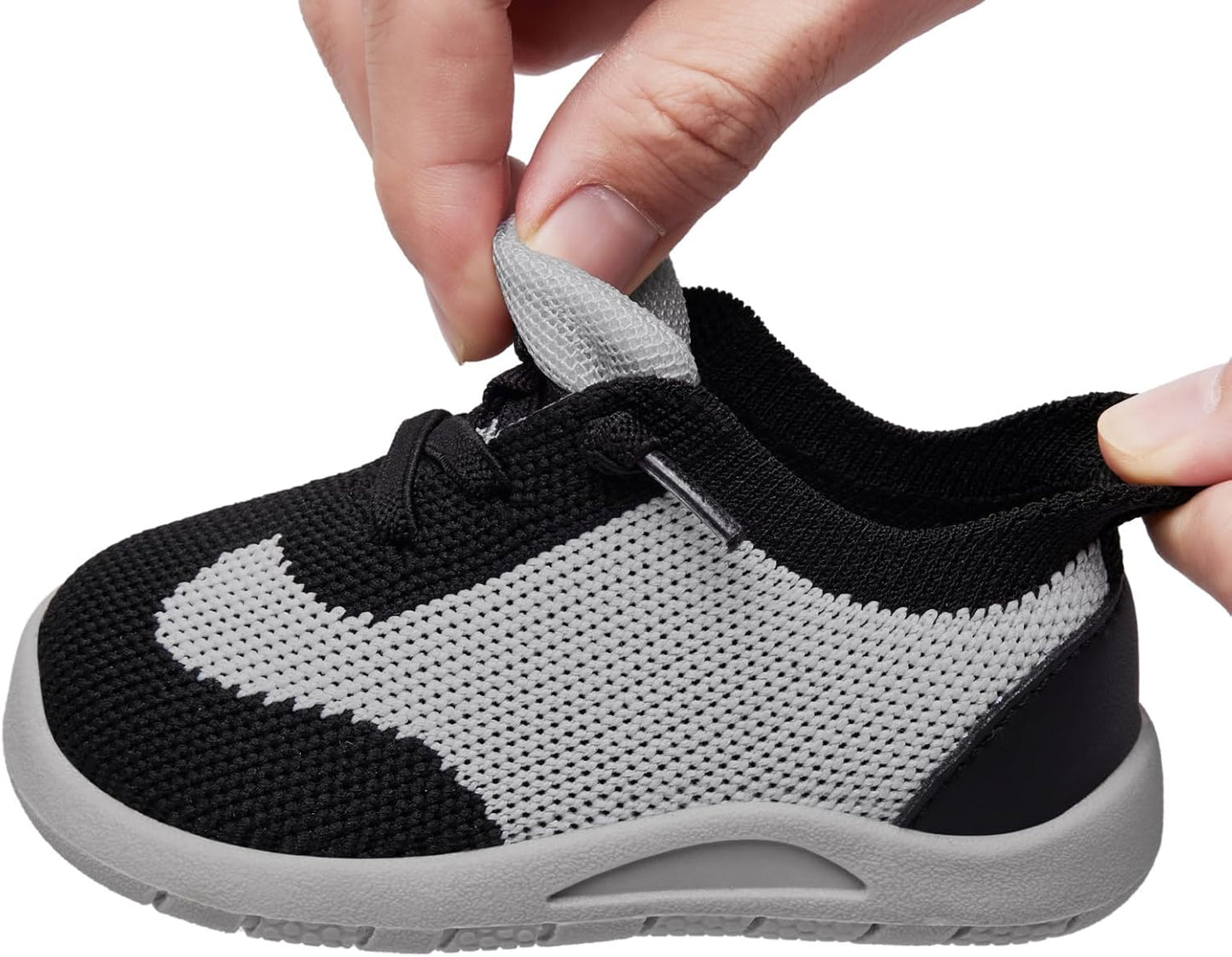 MORENDL Toddler Shoes Baby Walking Sock Shoes Infant Sneakers 0-4 Years Boy Girl Barefoot Tennis Shoe Non-Slip Brethable