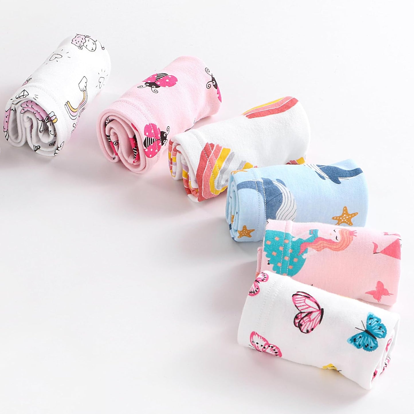 Boboking Soft Cotton Girls' Panties Boyshort Little Girls' Underwear Toddler Undies