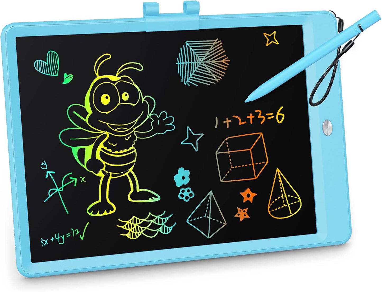 KOKODI LCD Writing Tablet, Valentines Day Gifts for Kids，10 Inch Colorful Toddler Doodle Board Drawing Tablet, Erasable Reusable Electronic Drawing Pads, Educational and Learning Toys for Kids