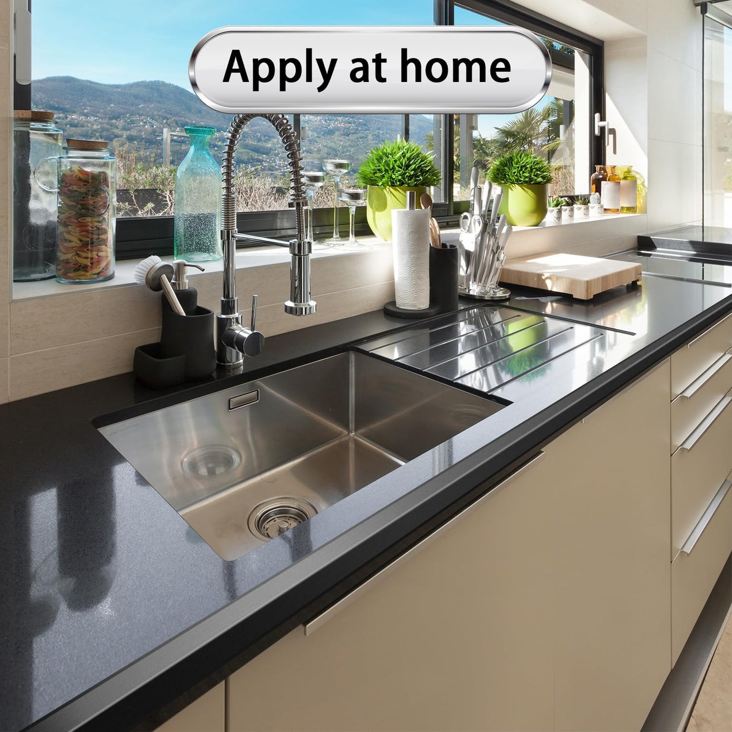 Aluminum Alloy Metal Corner Protector 6PCS Wall Corner Protector 1.6x1.6x48 inches Corner Guards Decoration for Walls Black Color Pack of 6 Corner Guards 19Ga Thickness