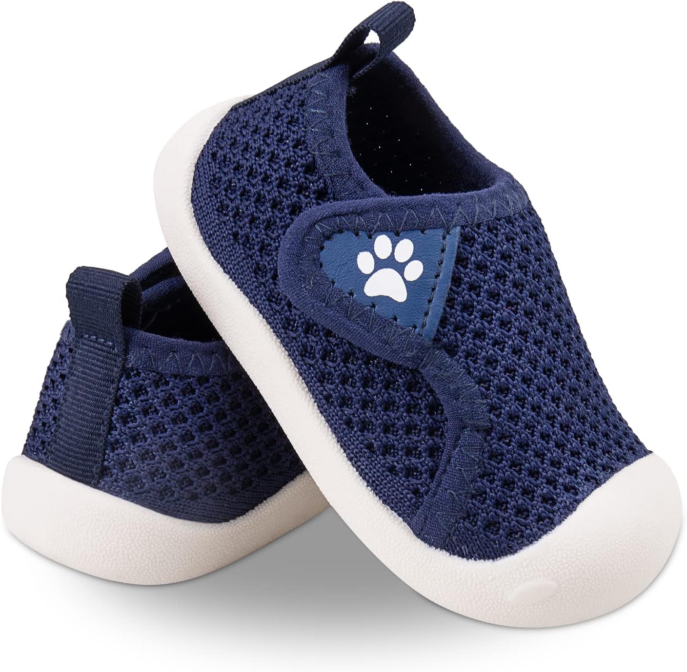 Charrost Toddler Baby Girl Boy First Walking Shoes Checkered Sneakers Sizes 3/4/5/6/7/8T. Soft, Cute,Flexible for First Walkers. Non-Slip, Slip On, Wide Toe Box Indoors Outdoors