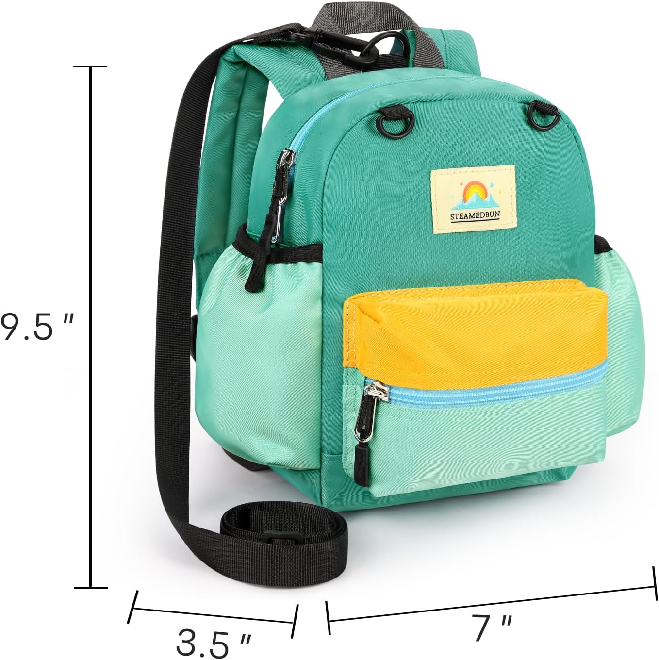 STEAMEDBUN Backpack Leash for Toddlers 1-3: Baby Backpack with Leash for Boys Girls - Anti-Lost Harness for Walking