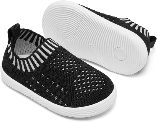MORENDL Baby Toddler Walking Socks Non-Slip Breathable Unisex Casual Sneakers