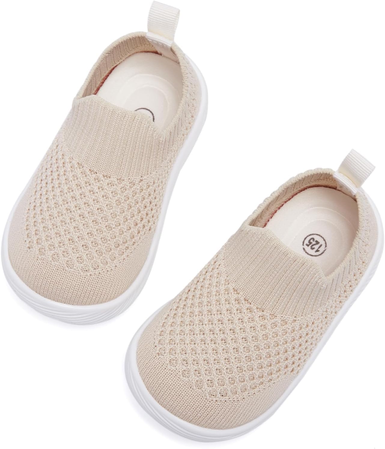 MORENDL Baby Toddler Walking Socks Non-Slip Breathable Unisex Casual Sneakers