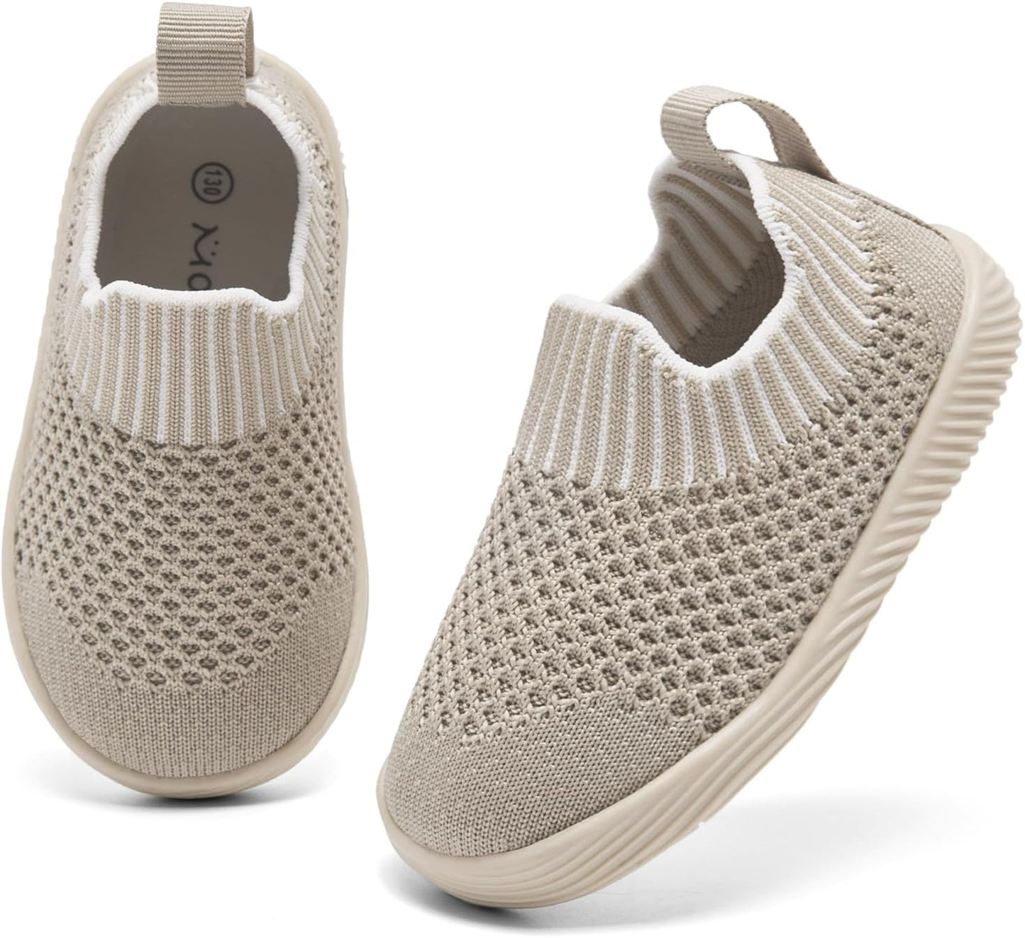 MORENDL Baby Toddler Walking Socks Non-Slip Breathable Unisex Casual Sneakers