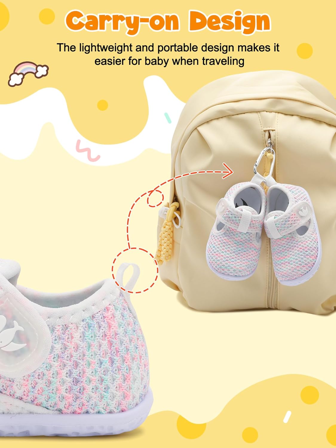 FEETCITY Barefoot Baby Shoes Girls Boys Walking Shoes Infant Sneakers Lightweight Flexible Newborn Dress School Shoe