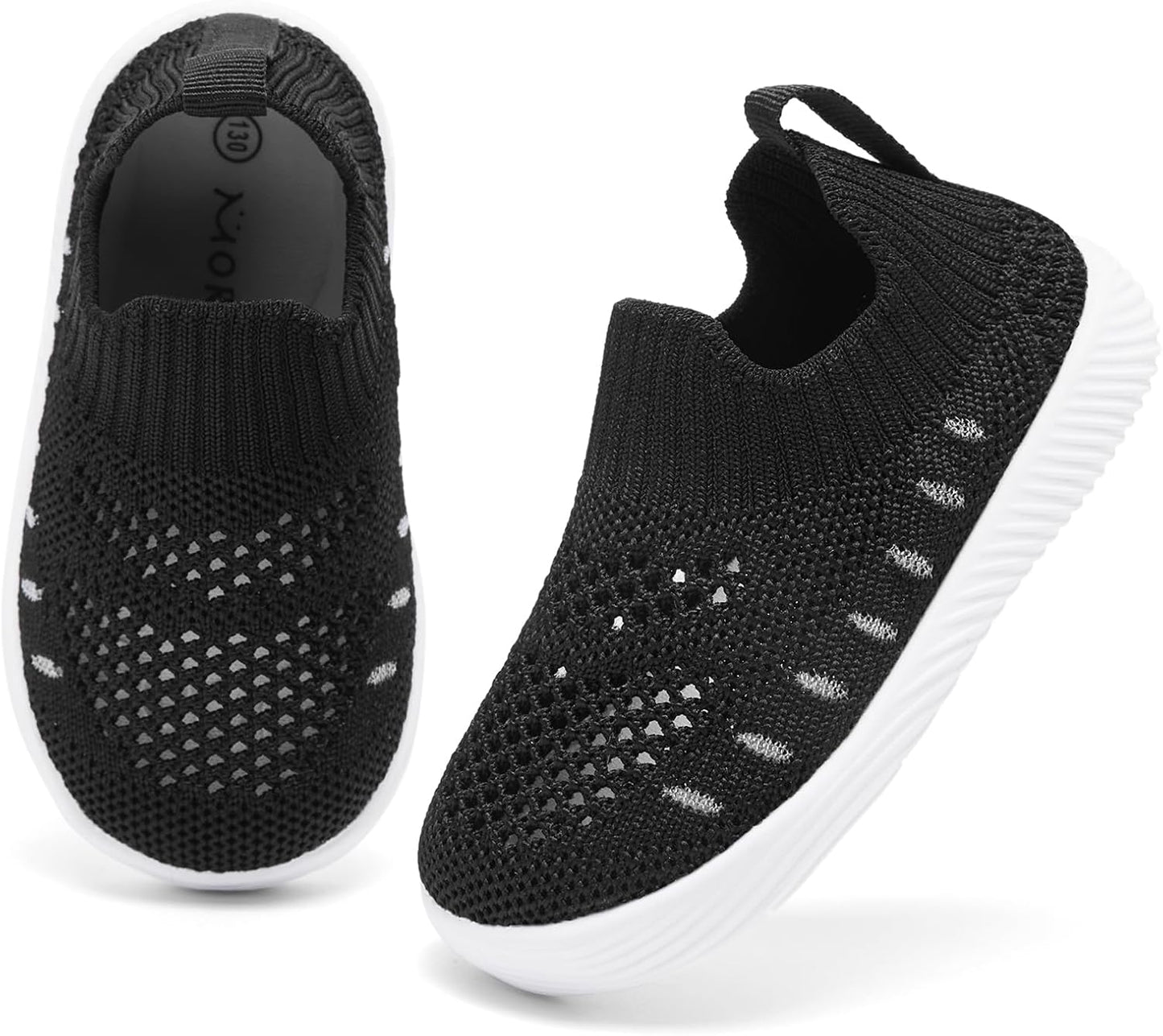 MORENDL Baby Toddler Walking Socks Non-Slip Breathable Unisex Casual Sneakers