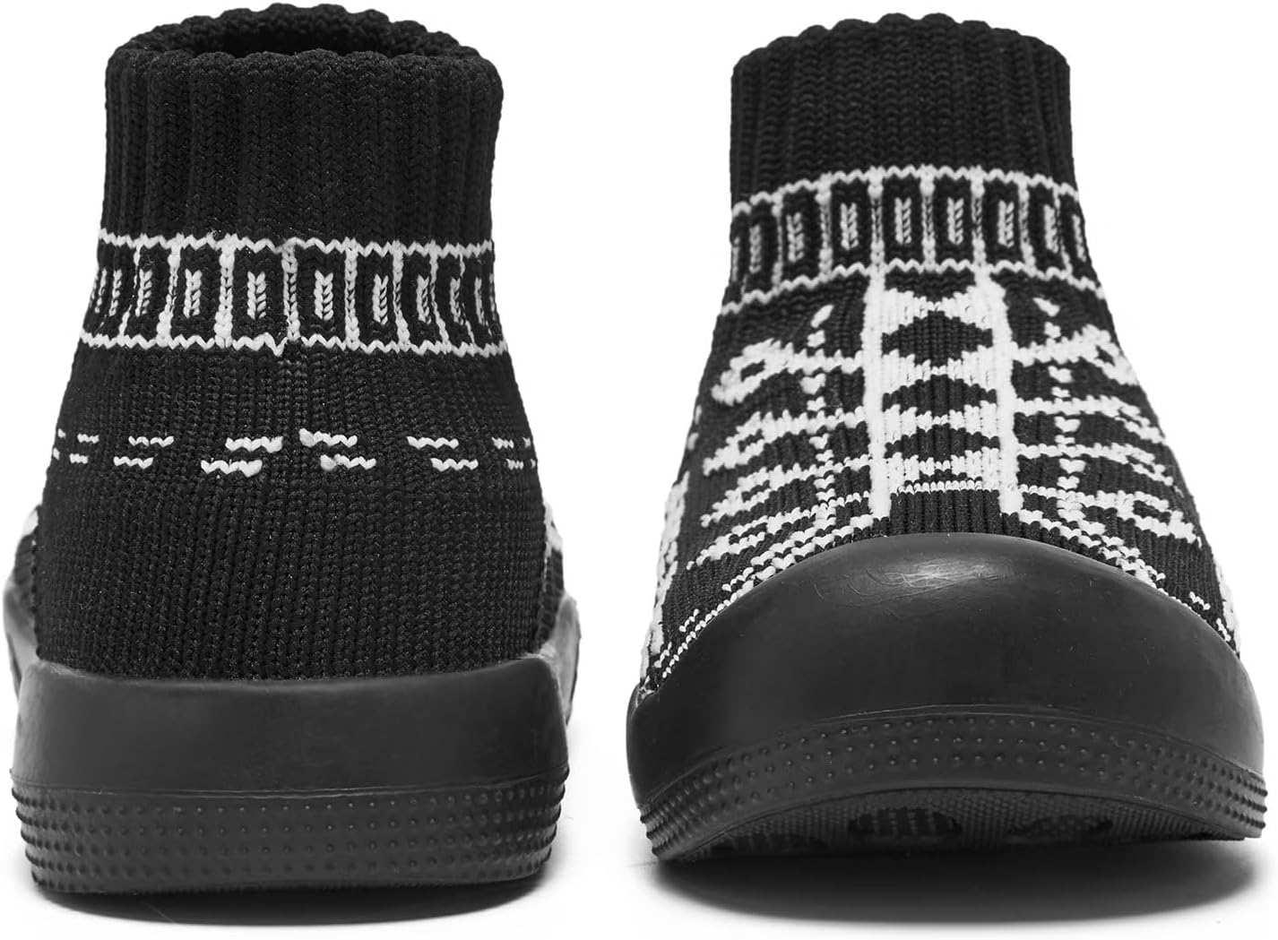 Eashi Baby Boy Girl Non-Skid Indoor Infant Walking Shoes Breathable Warm Elastic Sock Shoes with Memory Sole Protect Toes Outdoor Sneakers