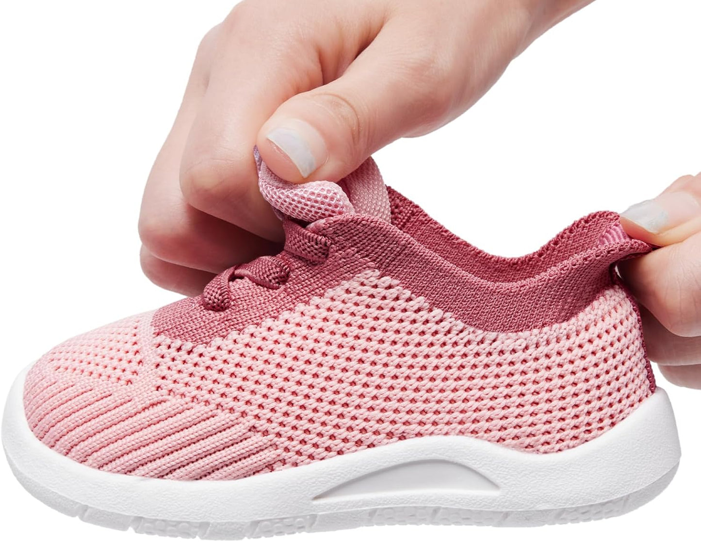 MORENDL Toddler Shoes Baby Walking Sock Shoes Infant Sneakers 0-4 Years Boy Girl Barefoot Tennis Shoe Non-Slip Brethable