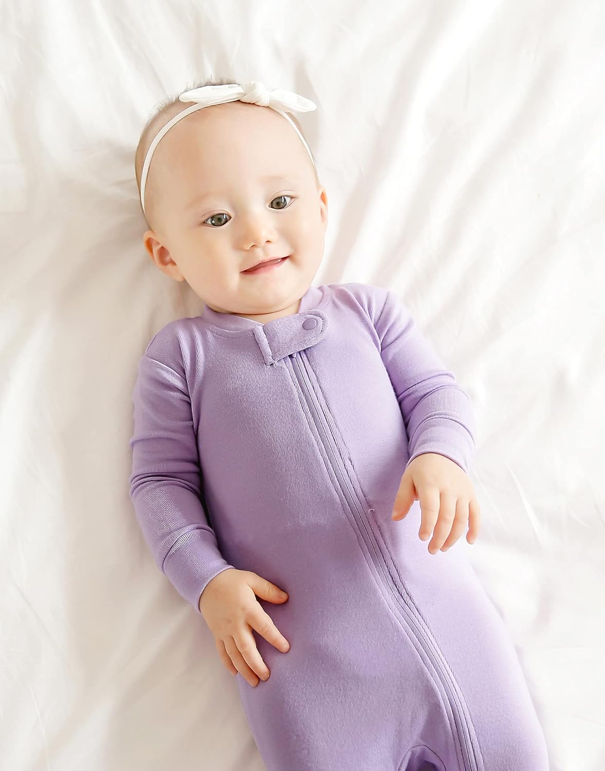 VAENAIT BABY Infant Toddler Boys Girls Footed One-Piece Sleep and Play Premium Modal Pajamas 1-2 Pieces