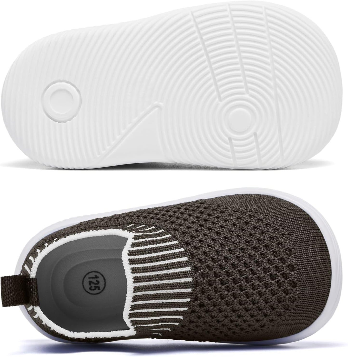 MORENDL Baby Toddler Walking Socks Non-Slip Breathable Unisex Casual Sneakers