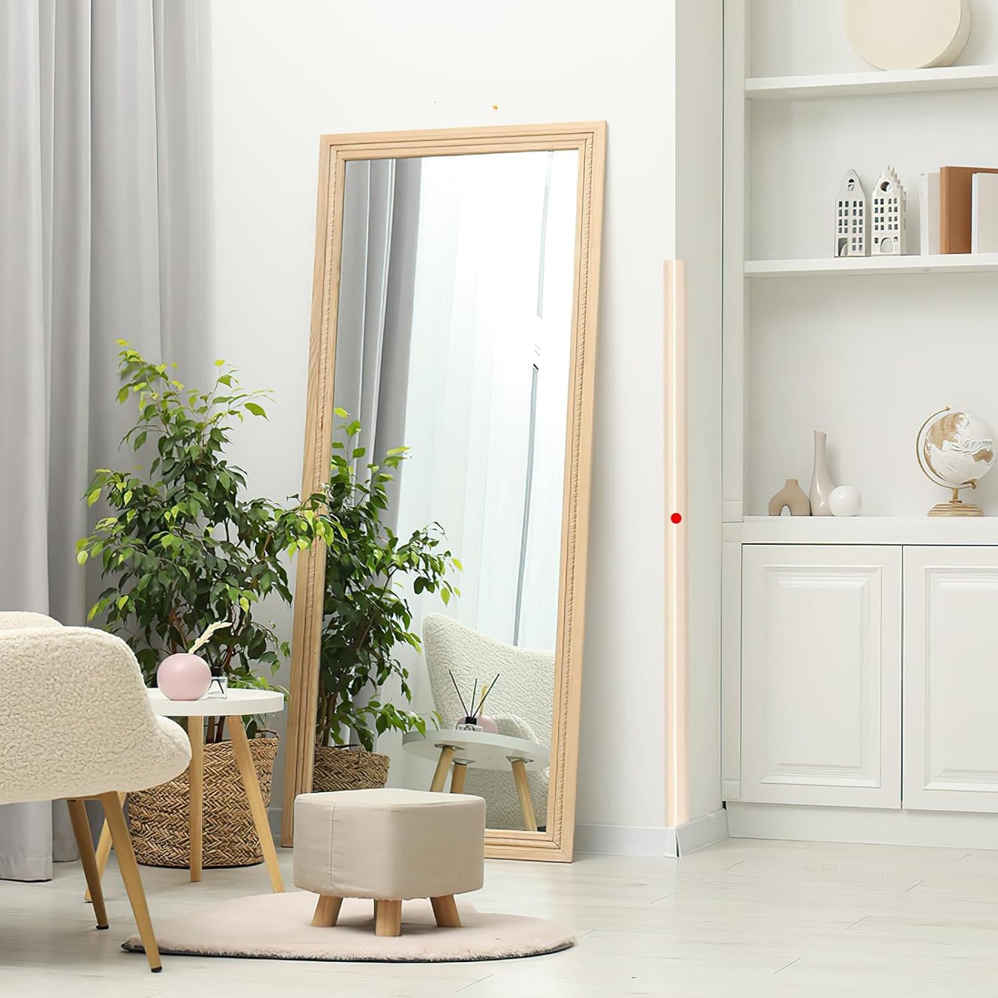 2PCS Wall Corner Protectors Guards - Self Adhesive Corner Protector & Corner Guards for Walls Edge Protection, Easy to Apply - No Tools Needed(Beige, 31.5"x1.18")