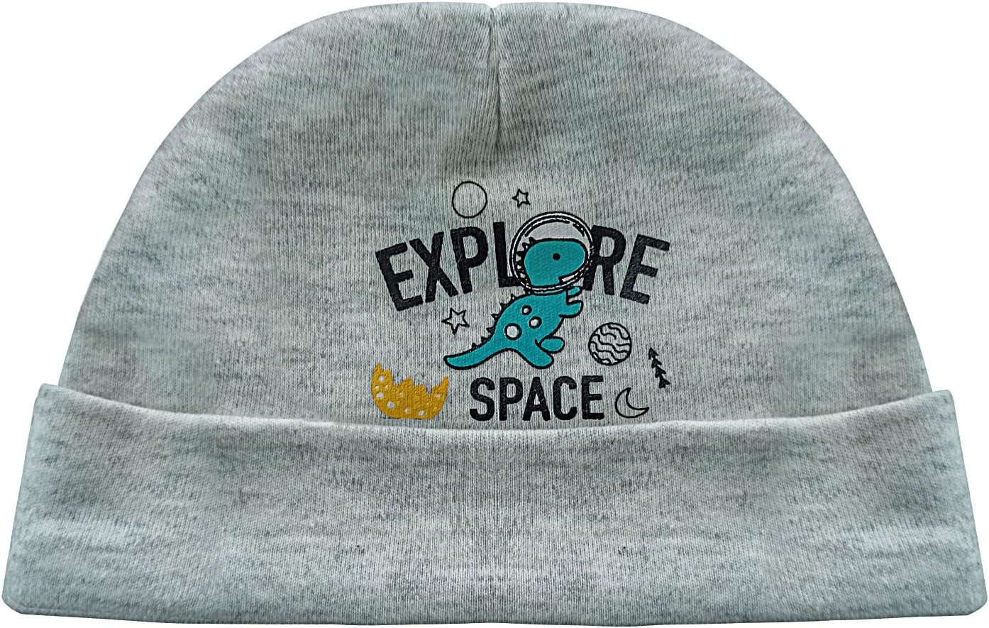 Newborn Baby Boy Girl Caps Mittens Socks Set Cotton Baby Essentials Accessories (Hats+Gloves+Socks)