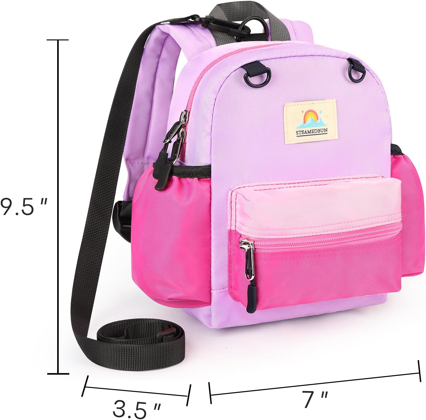 STEAMEDBUN Backpack Leash for Toddlers 1-3: Baby Backpack with Leash for Boys Girls - Anti-Lost Harness for Walking