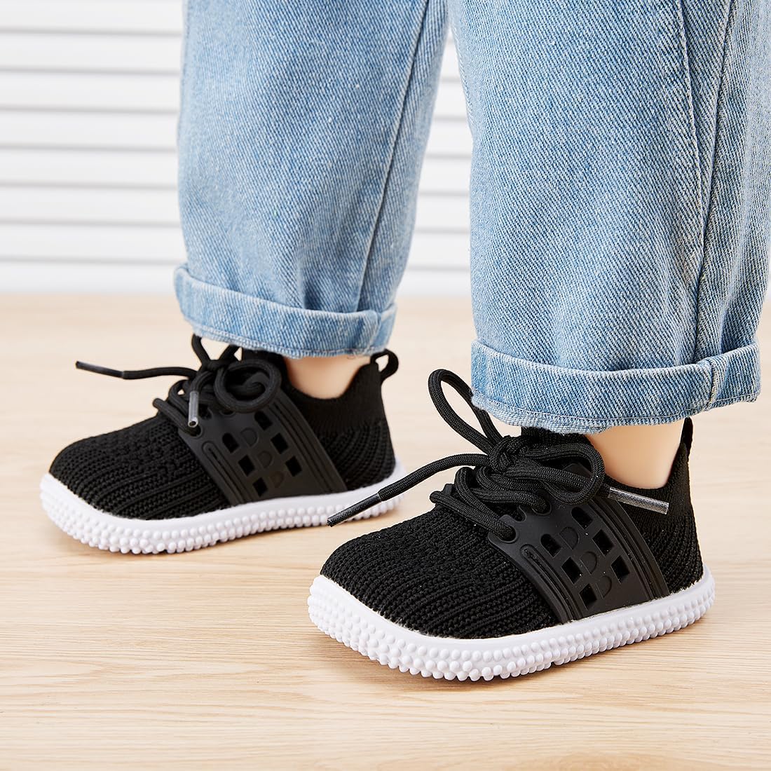 BMCiTYBM Baby Shoes Boy Girl Infant Sneakers Non-Slip First Walkers 6 9 12 18 24 Months