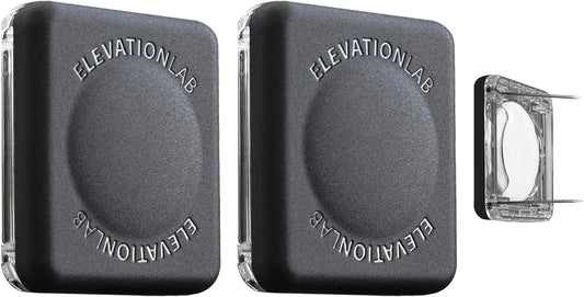 Elevation Lab TagVault™ AirTag Dual Pin Discreet (2 Pack) - Secure AirTag Mount | Low-Profile, Dual Safety Pin | For Luggage, Bags or Jackets