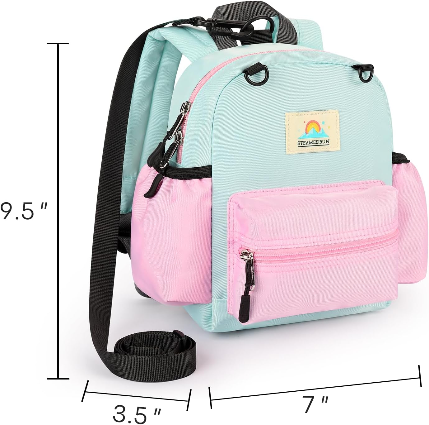 STEAMEDBUN Backpack Leash for Toddlers 1-3: Baby Backpack with Leash for Boys Girls - Anti-Lost Harness for Walking