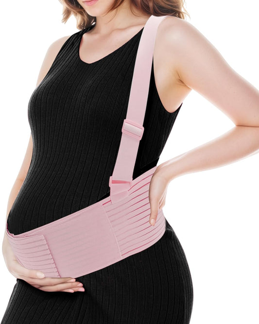 Pregnancy Belly Band, Belly Band with Adjustable Straps, Belly Band for Pregnant Women, Maternity Belt