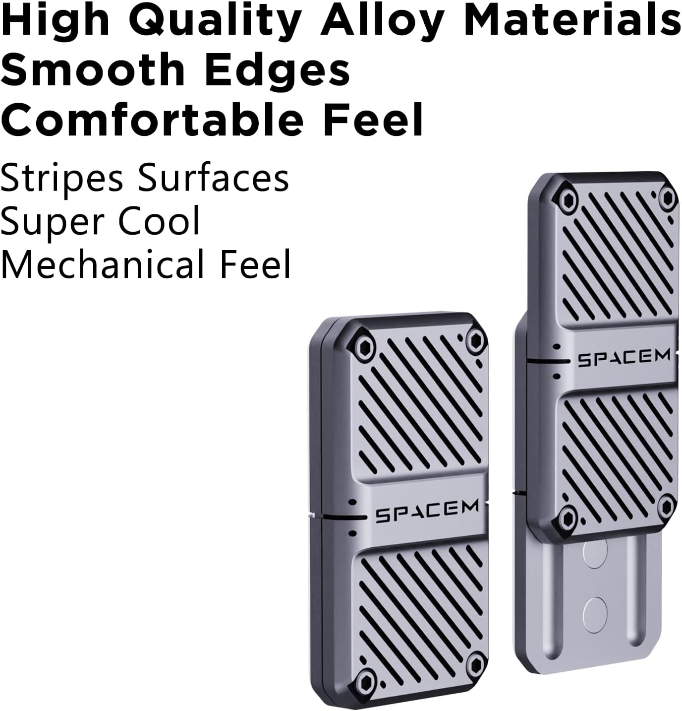 INNÔPLUS Fidget Slider, Fidget Toys Adults Metal Magnetic Fidgets Desk Toys, Cool EDC Gadgets Anxiety Stress Relief Toys, ADHD Tools for Adults, Mens Gifts for Him & Dad, Boyfriend