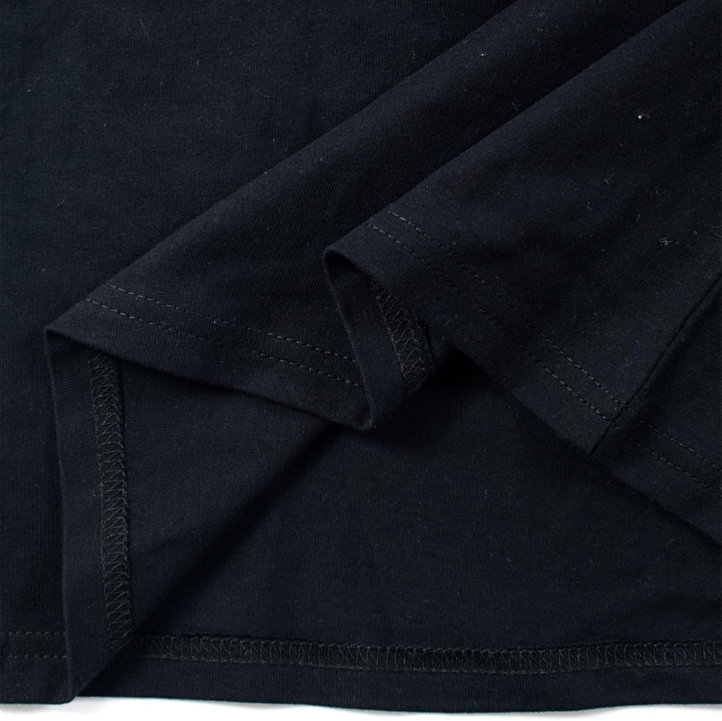 HILEELANG Kids Boy Basic Plain Cotton T-Shirts Short Sleeve Crew Neck Summer Tees 4packs 6-12 Years