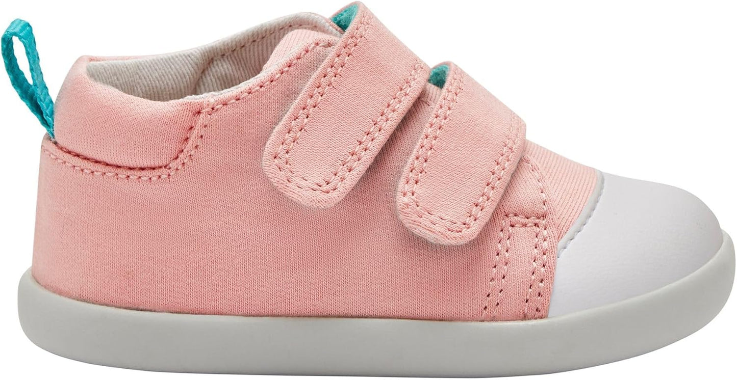 Ten Little First Walker Baby Shoes & Toddler Shoes for Boys & Girls - Lightweight, Breathable Cotton Baby Walking Shoes - Non-Slip, Wide-Feet Walking Shoes for Babies