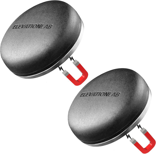 Elevation Lab AirTag Magnetic Case Aero (2 Pack) - TagVault™ - The Aerodynamic AirTag Magnetic Case | Ultra-Strong Oversized Neodymium Magnet, Discreet, Easy Screw-On Design
