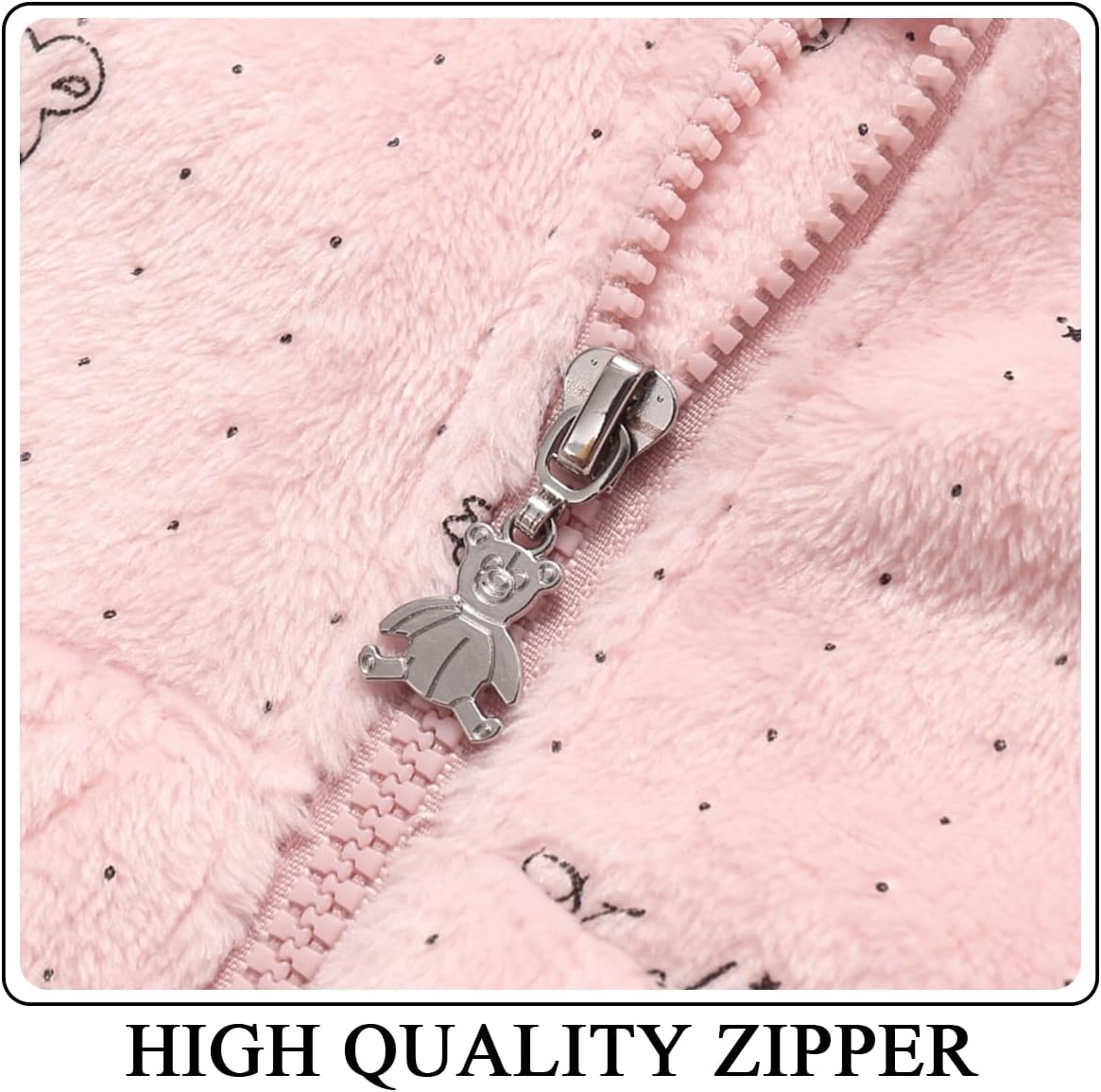 Toddler Fleece Jacket Baby Winter Coat Newborn Girl Hoodie Infant Boy Clothes 3T