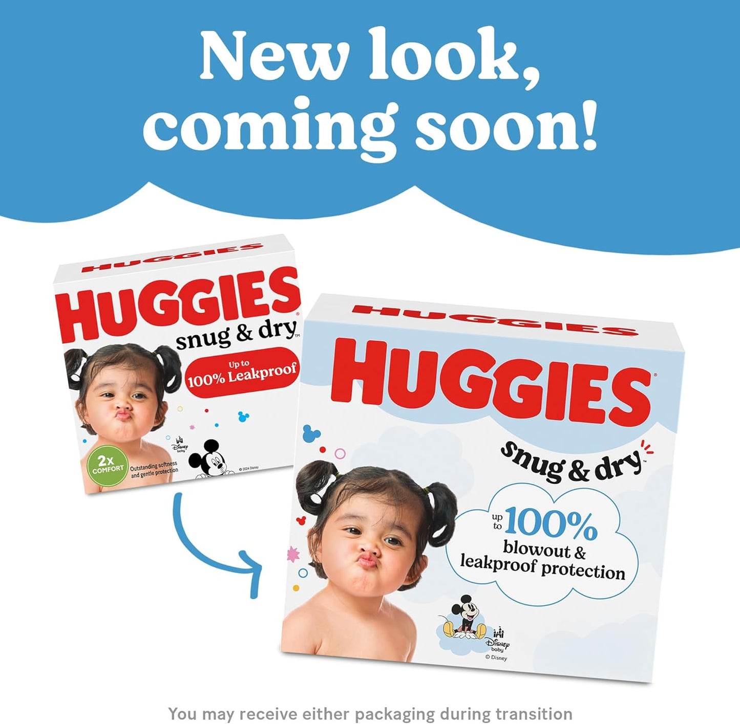 Huggies Size 5 Diapers, Snug & Dry Baby Diapers, Size 5 (27+ lbs), 132 Count, Packaging May Vary