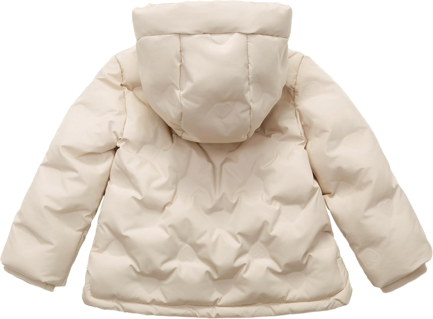 Rokka&Rolla Baby Toddler Girls' Water-Resistant Sherpa Fleece Lined Puffer Jacket Winter Coat
