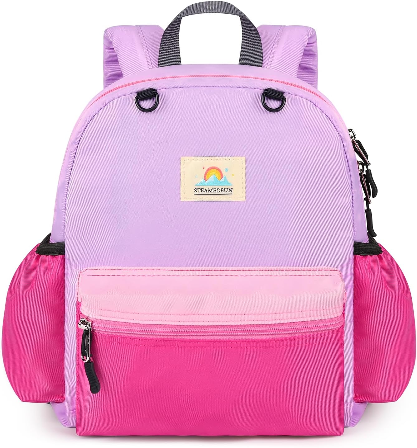STEAMEDBUN Toddler Backpack for Girls 2-4: Preschool Kindergarten Backpacks - 12 inch Daycare Backpack