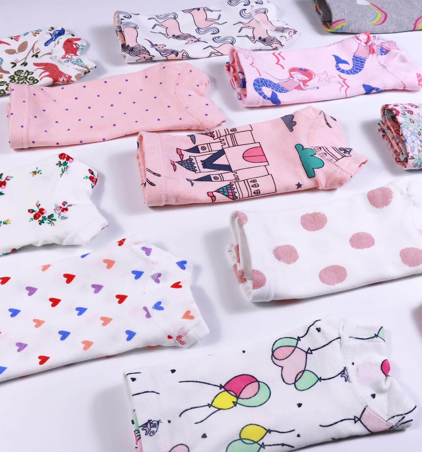 Boboking Soft Cotton Girls' Panties Boyshort Little Girls' Underwear Toddler Undies