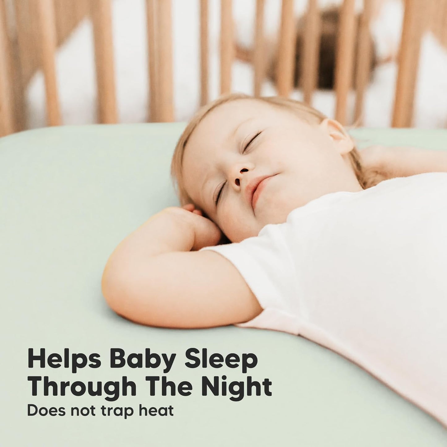 KeaBabies 2-Pack Baby Crib Sheets for Boys, Girls - 52x28 Viscose Derived from Bamboo Toddler Bed Sheets Neutral, Fitted Crib Mattress Cover for Standard Baby Bedding, Soft & Cozy (Wildflowers)