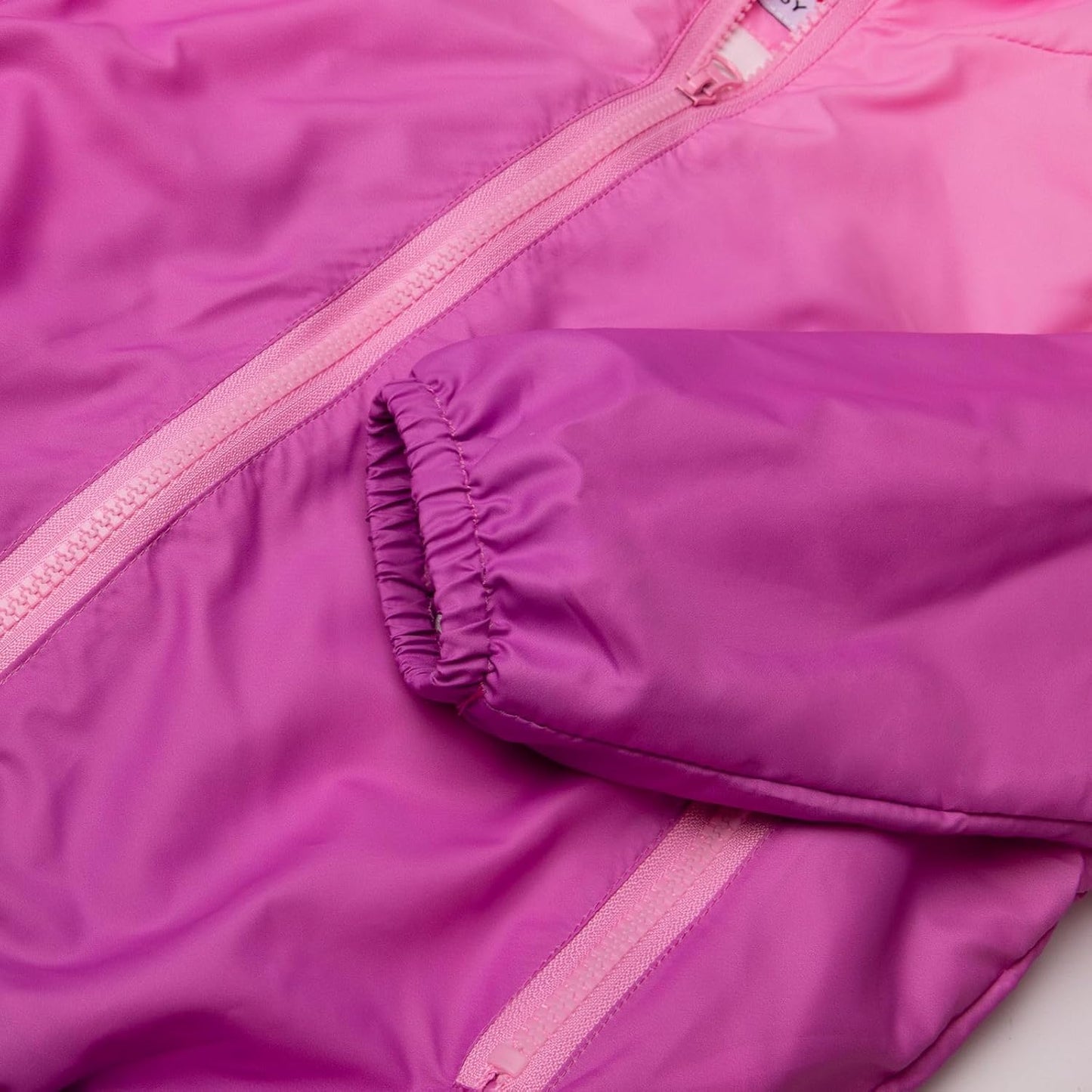 WELAKEN Lightweight Jacket for Girls Kids & Toddler II Girls' Print Water-Resistant Jacket