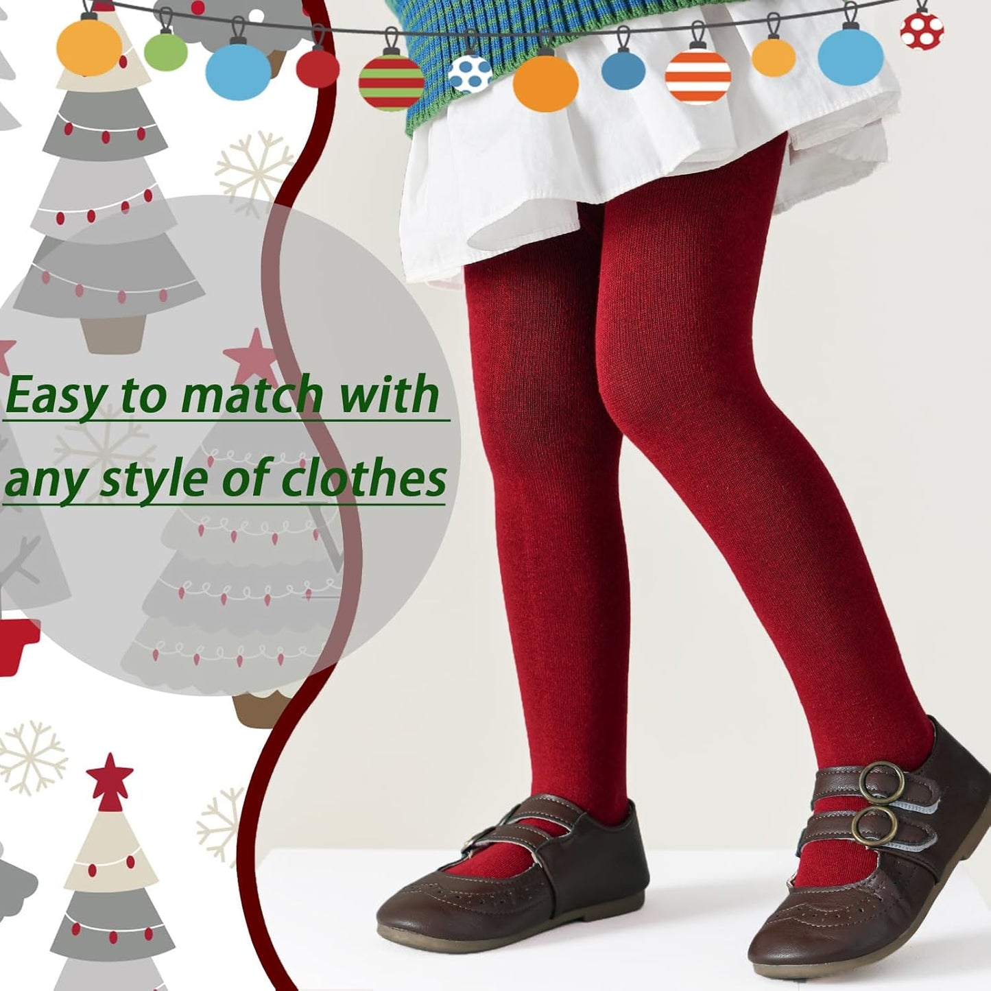 Mini angel Baby Tights Non Slip Baby Girl Tights Seamless Cotton Pantyhose Toddler Stockings Winter Warm Leggings Non-Skid