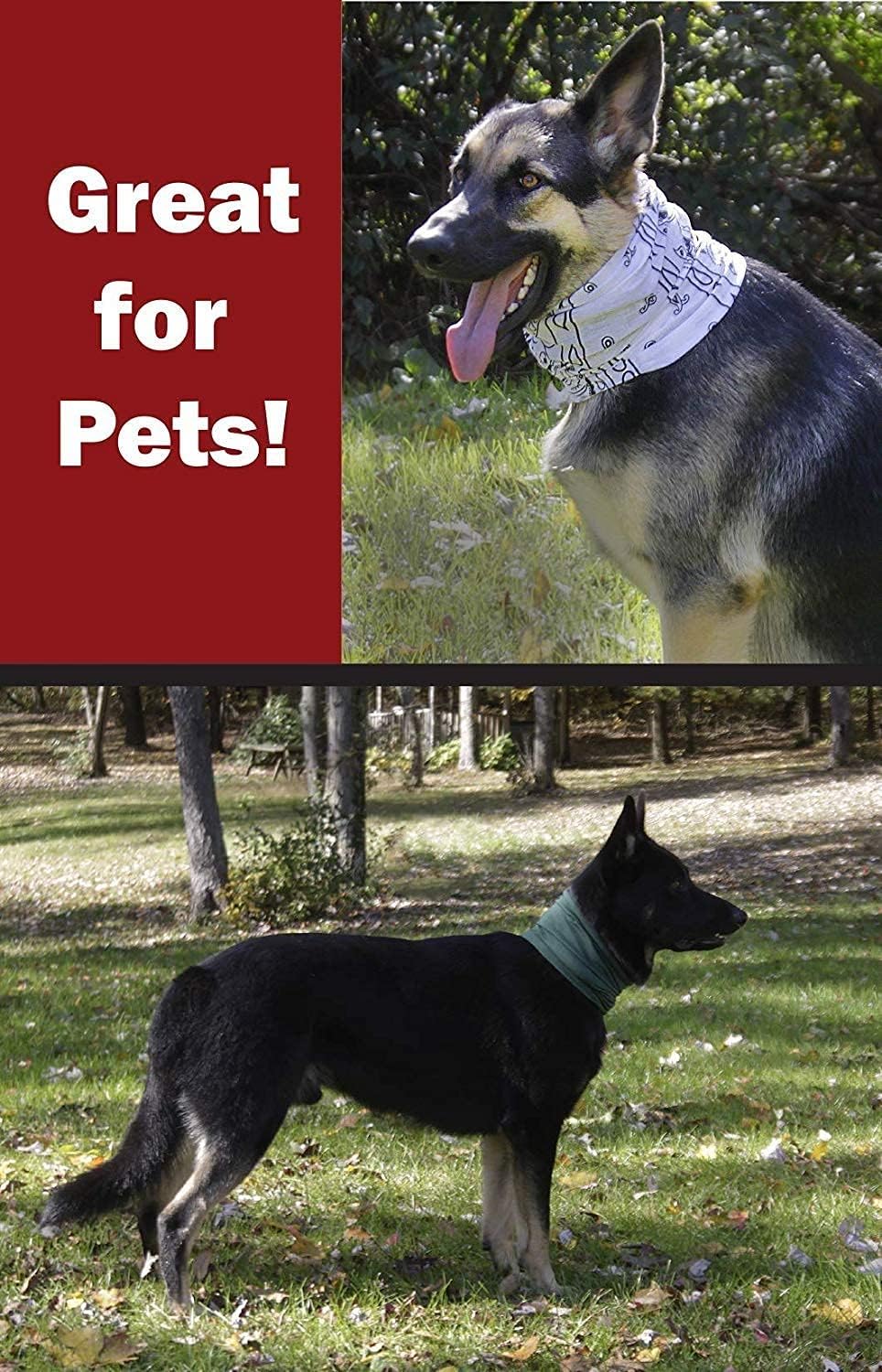 $averPak BodyForge & InsectGuard - Permethrin Treated Mosquitoes, Flies, Ticks & More Insect Repellent Tube Bandanna Neck Gaiter Headband (Green)