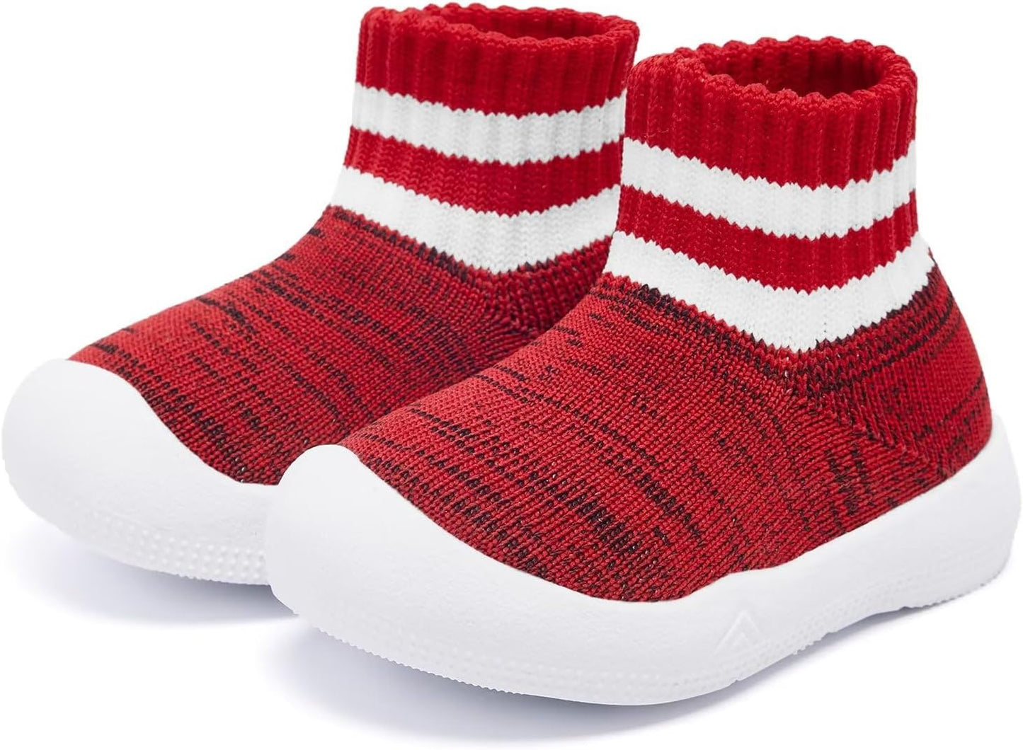 Eashi Baby Boy Girl Non-Skid Indoor Infant Walking Shoes Breathable Warm Elastic Sock Shoes with Memory Sole Protect Toes Outdoor Sneakers