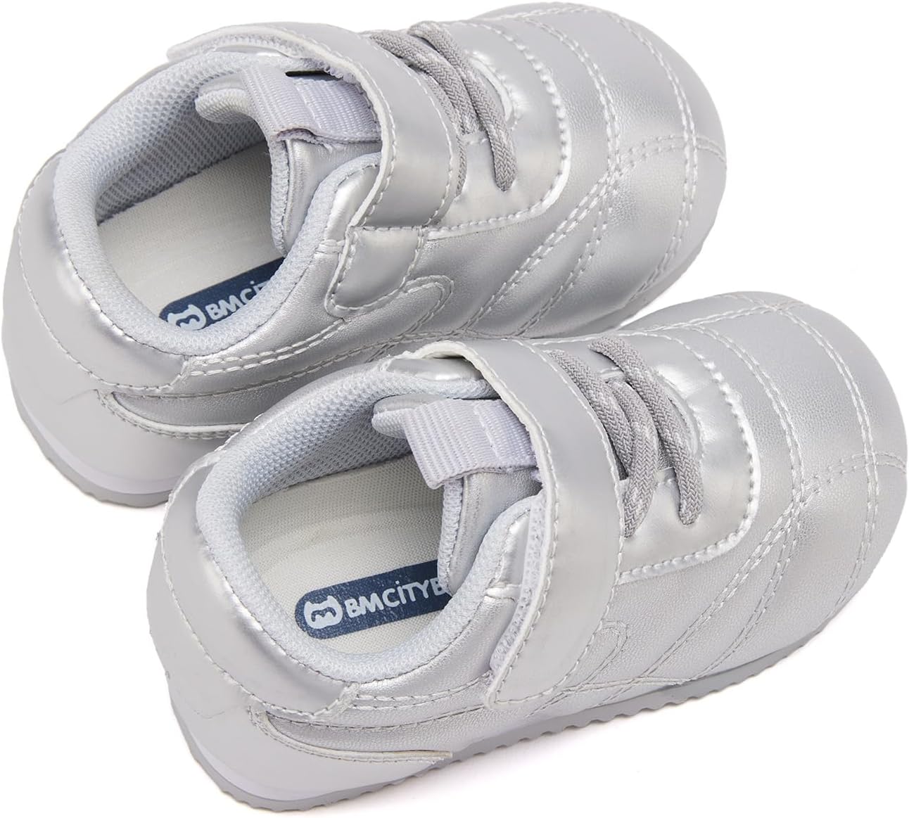 BMCiTYBM Baby Shoes Infant Boy Girl First Walker Shoes Toddler Walking Shoes Lightweight Non-Slip Sneakers for 6 9 12 18 24 Months