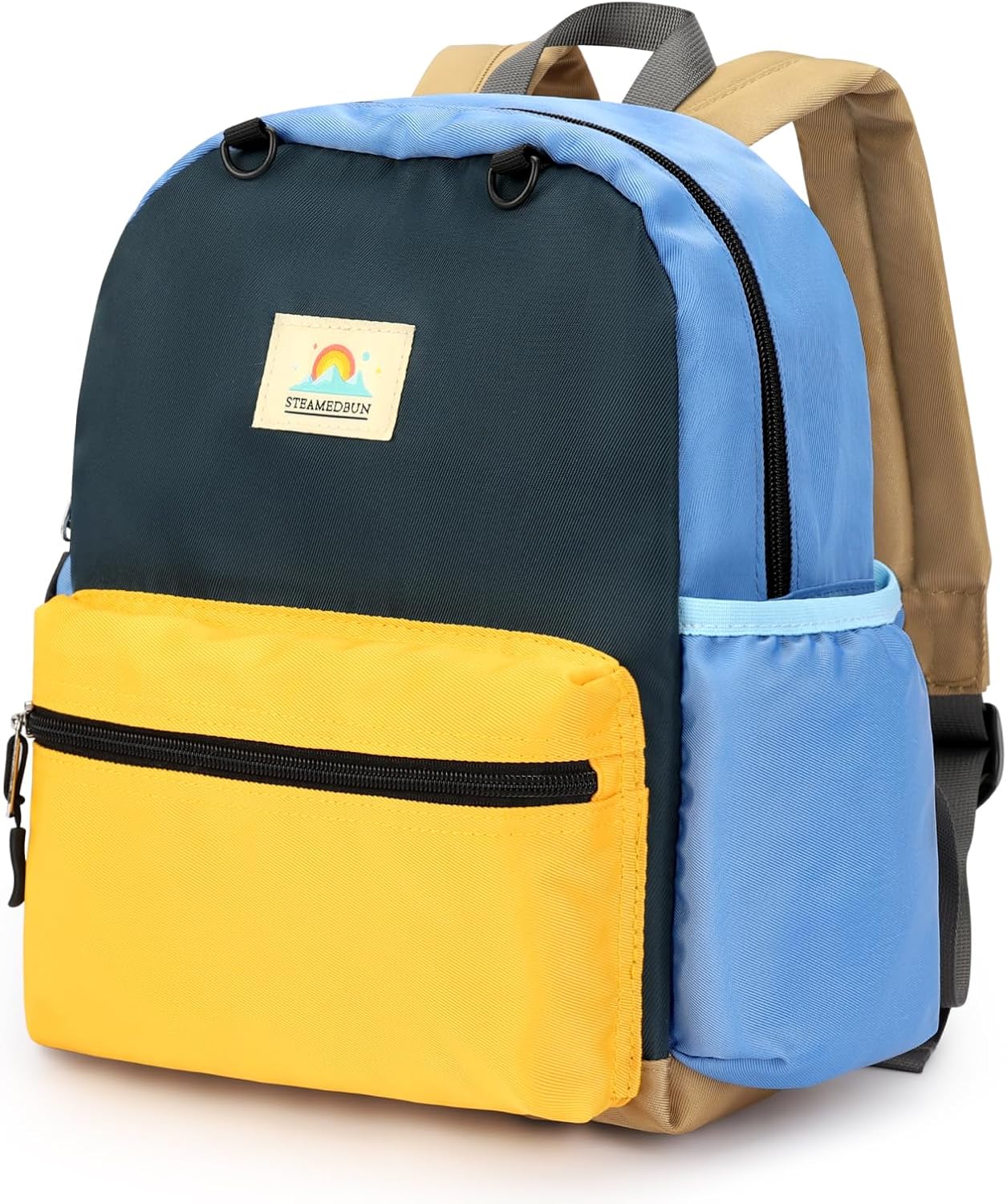 STEAMEDBUN Toddler Backpack for Boys 2-4: Preschool Kindergarten Backpacks - 12 inch Daycare Backpack