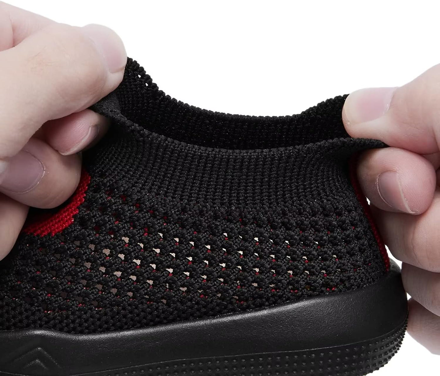 Eashi Baby Boy Girl Non-Skid Indoor Infant Walking Shoes Breathable Warm Elastic Sock Shoes with Memory Sole Protect Toes Outdoor Sneakers