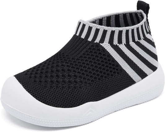 Engtoy Baby Shoes & Socks - Non-Slip Breathable Slippers with Soft Rubber Sole - Baby Boys & Girls Slip On Sneakers