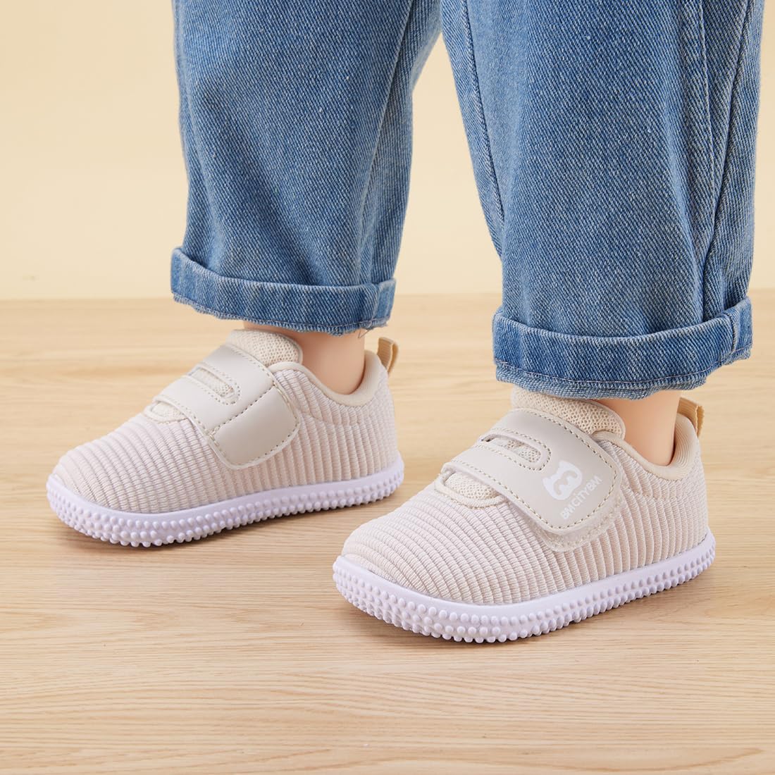 BMCiTYBM Baby Shoes Boy Girl Infant Sneakers Non-Slip First Walkers 6 9 12 18 24 Months