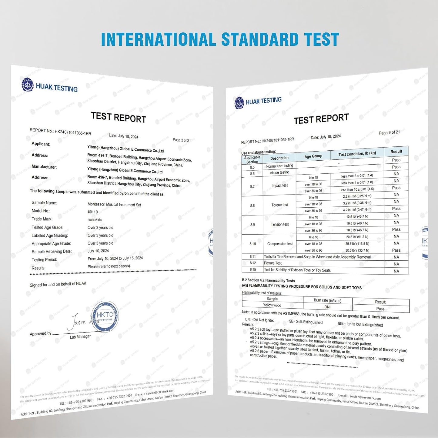 Baby Musical Instruments Neutral Colors Percussion Instruments Set Montessori Wooden Toys for Toddlers 1-3 with Xylophone for Kids Preschool Educational 3+ Wood Musical Toy 8pcs