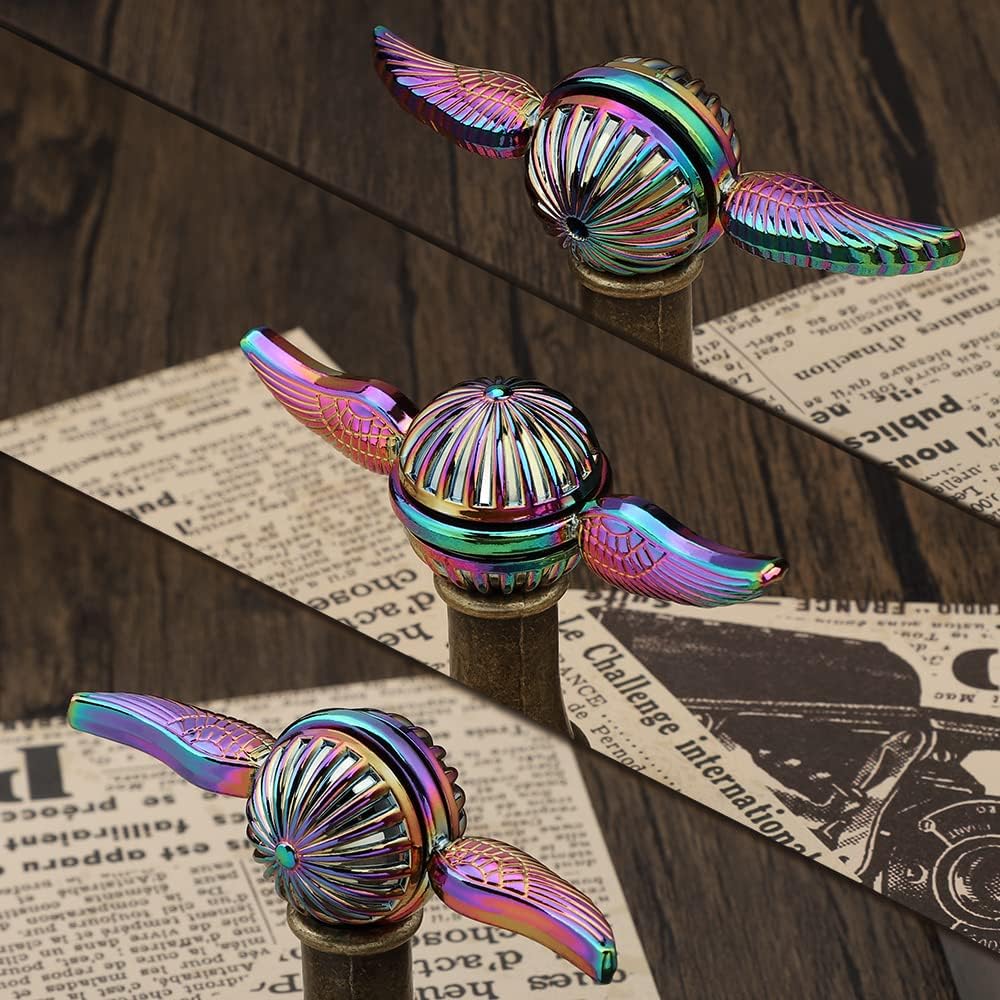 Magical Orb Fidget Spinners Toys Metal, Hand Finger Spinner Gifts for Kids Adults, Anti Anxiety Stress Relief Desk Toy Silence Bearing with Case Party Favors for Christmas Birthday Easter